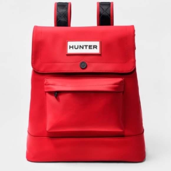 hunter red backpack